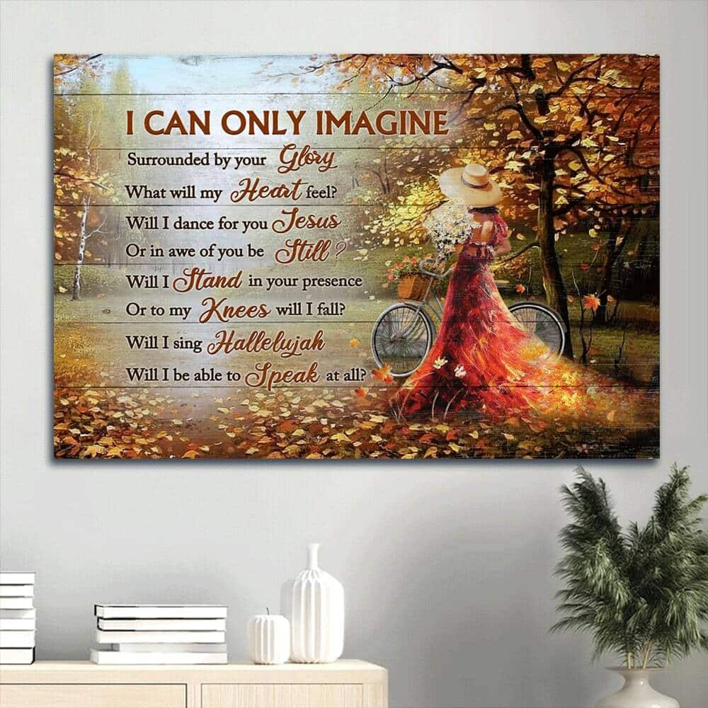 Autumn Forest I Can Only Imagine Canvas Wall Art