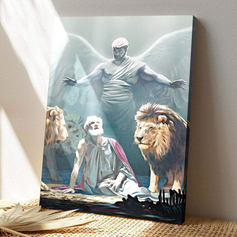 Christian Lion Jesus Canvas Print