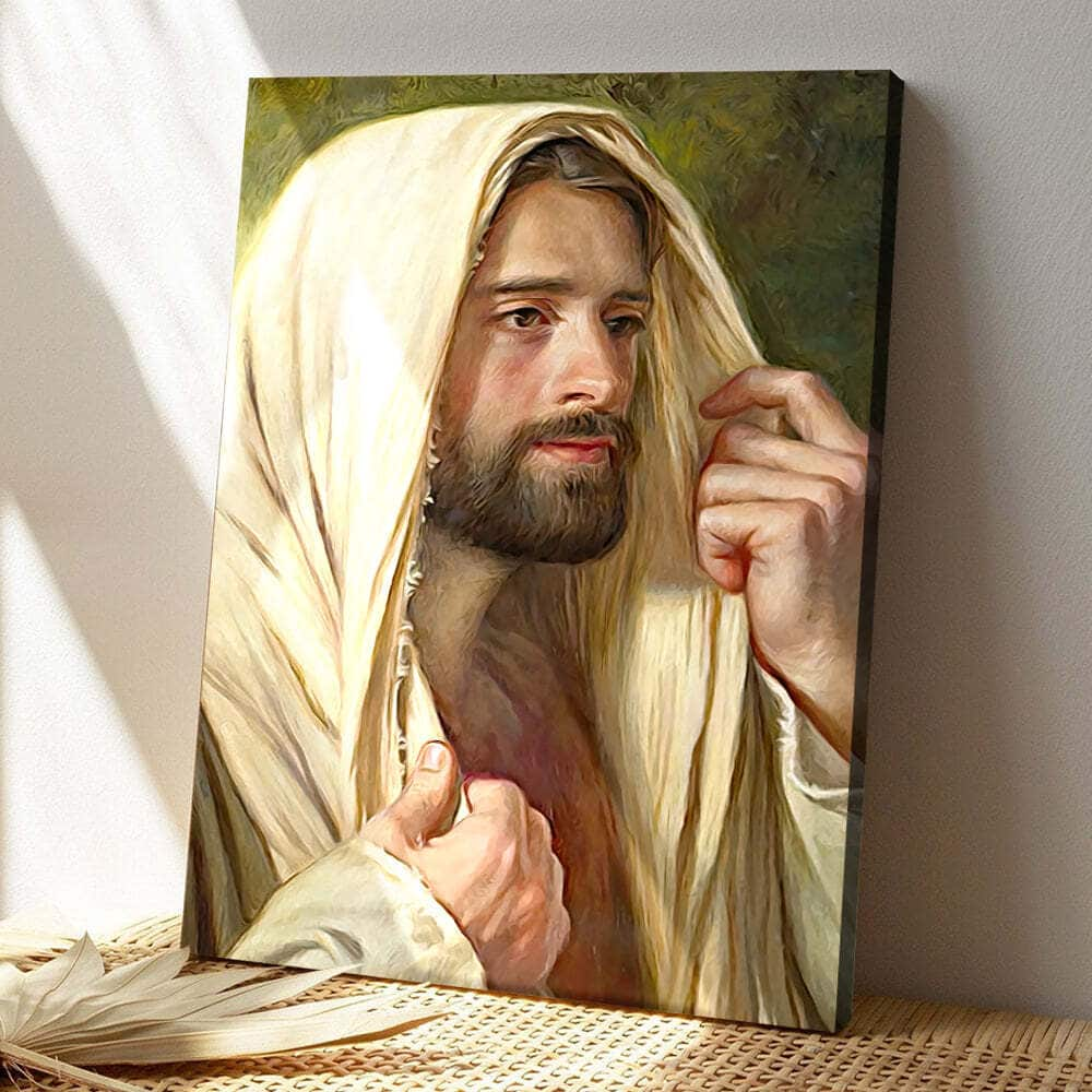 Jesus Canvas Print Christian Gift For Friends