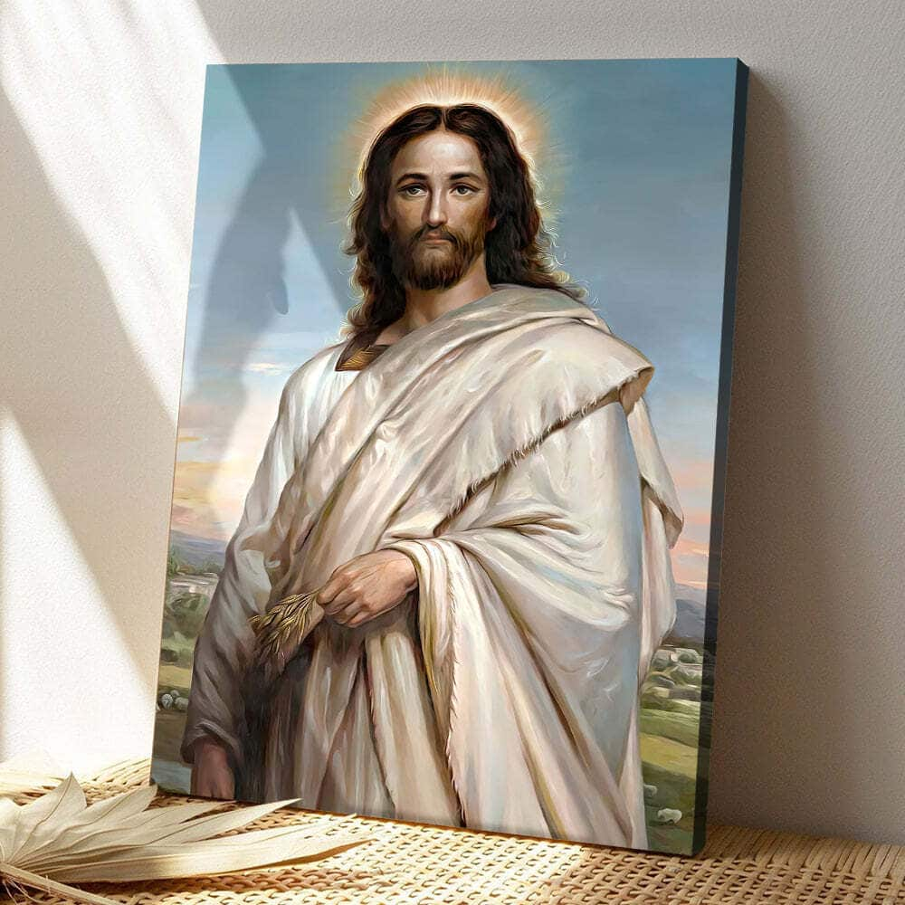 Christian Jesus Is Coming Canvas Print