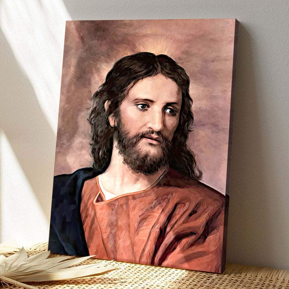 Christian Jesus Canvas Print Gift For Friends