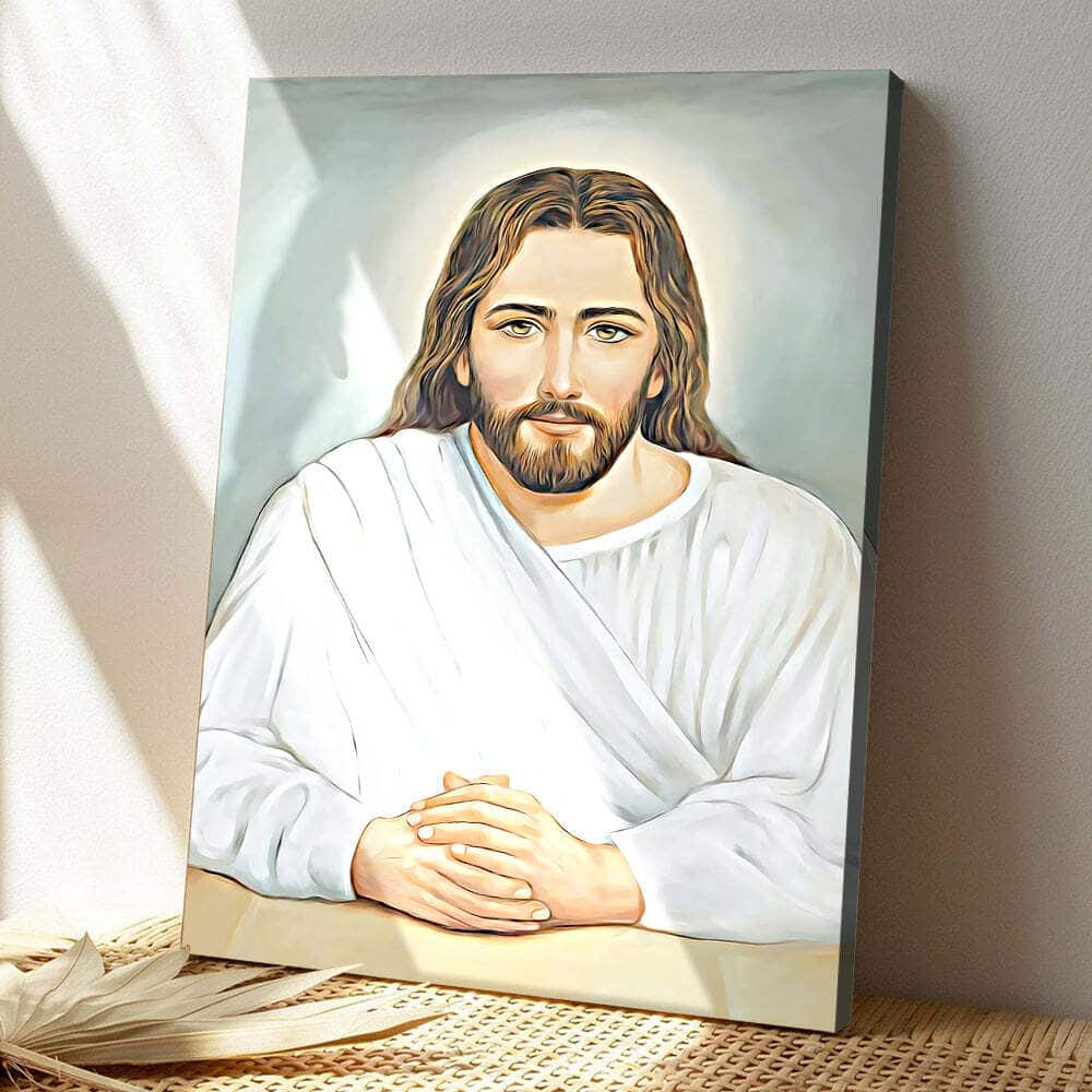 Christian Jesus Canvas Print Unique Religious Gift