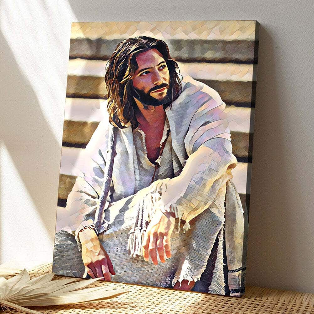 Jesus Of Christ Canvas Print