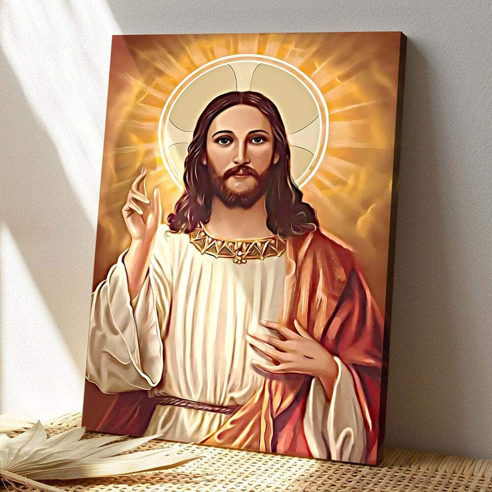 Jesus Scripture Canvas Print