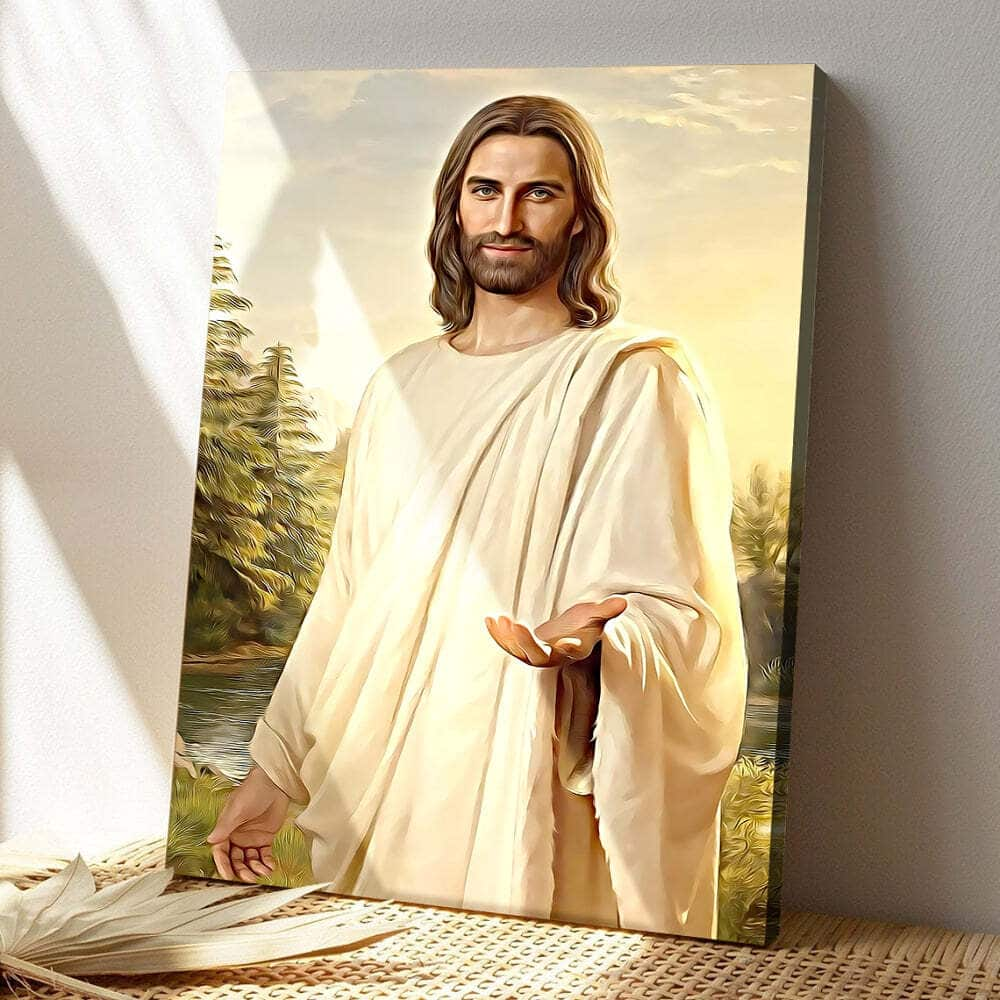 Jesus Canvas Print Best Gift For Christian