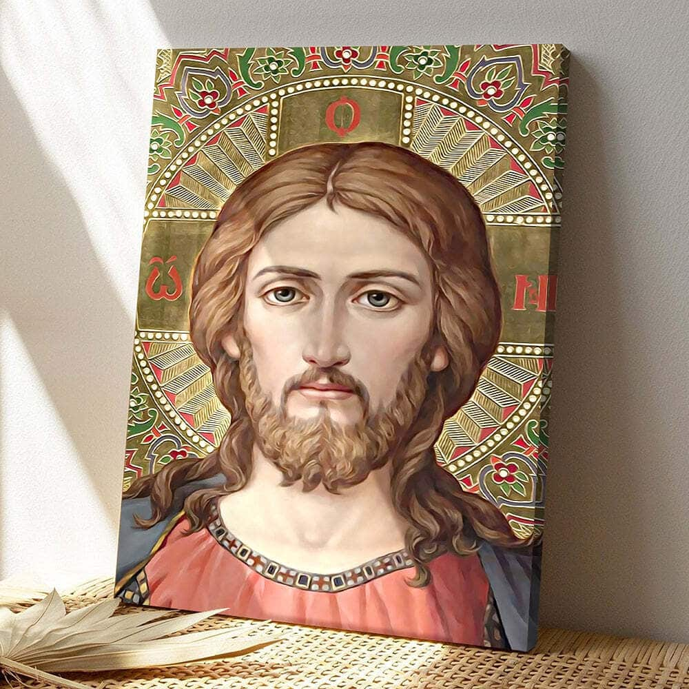 Jesus Canvas Print Christian Friendship Gift