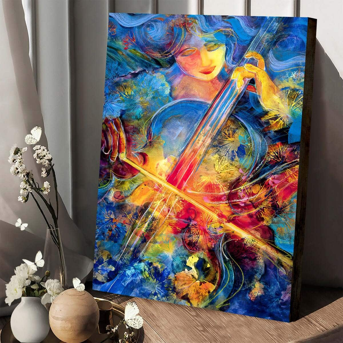 Christian Canvas Print No Blue Notes