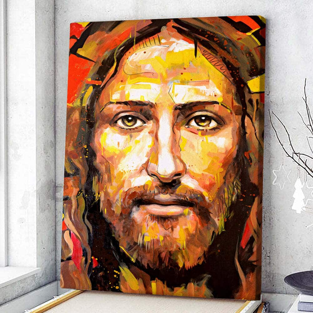 Christian Jesus Canvas Print John 12:24-26