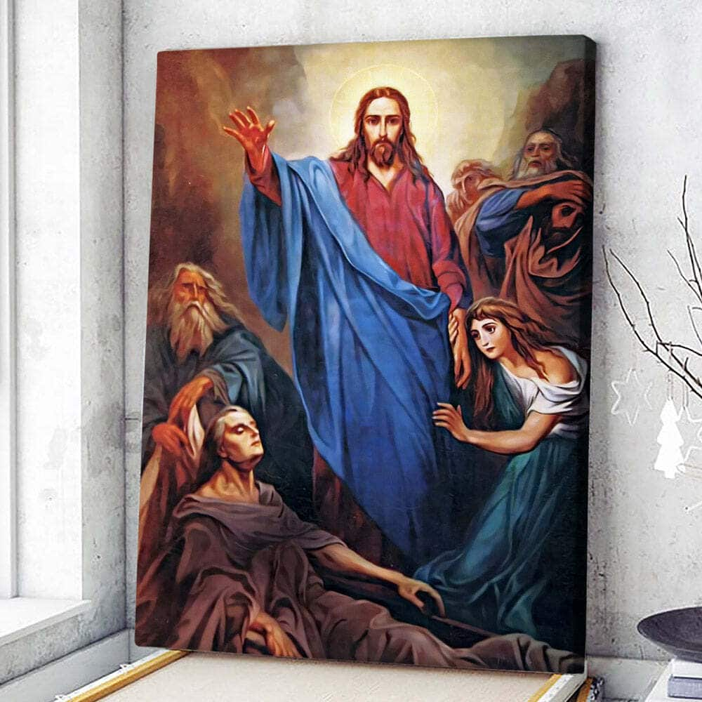 Christian Jesus Faith Religious Gift For Any Christian Canvas Print