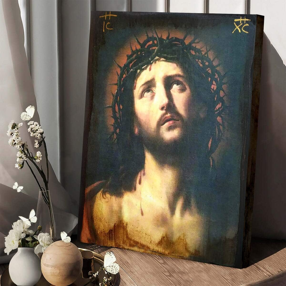 Christian Canvas Print Jesus Christ After The Crucifixion