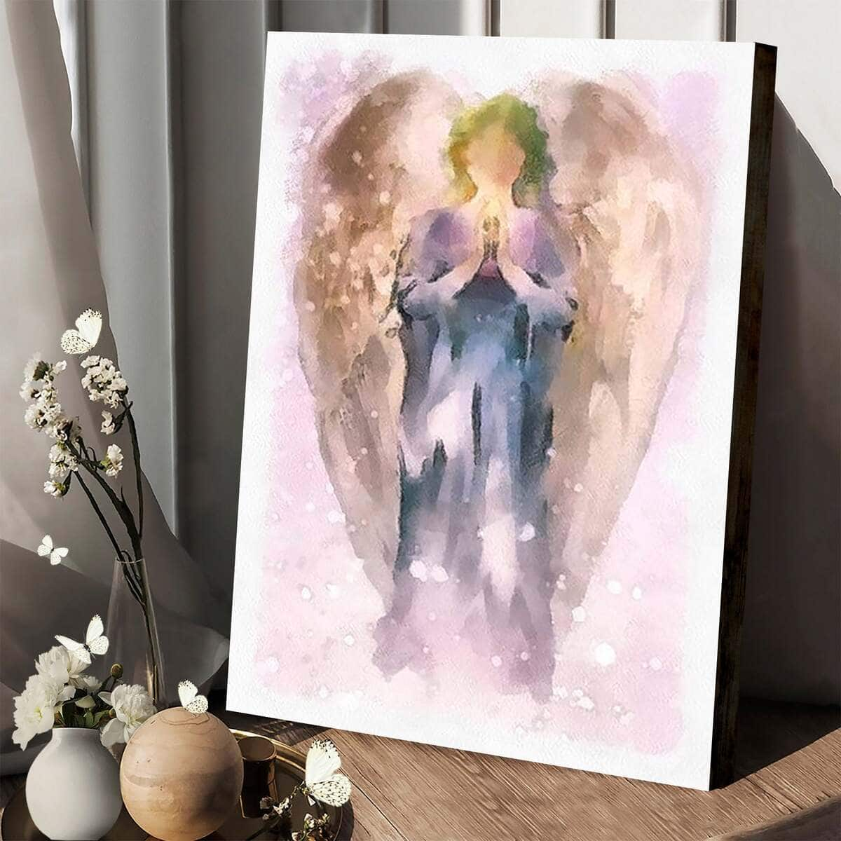 Christian Canvas Print Guardian Angel