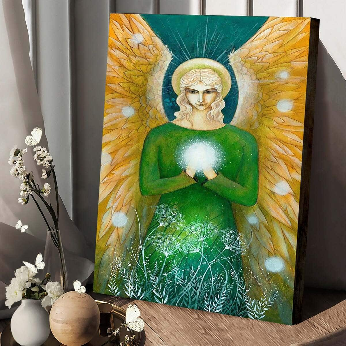 Christian Canvas Print Archangel Raphael