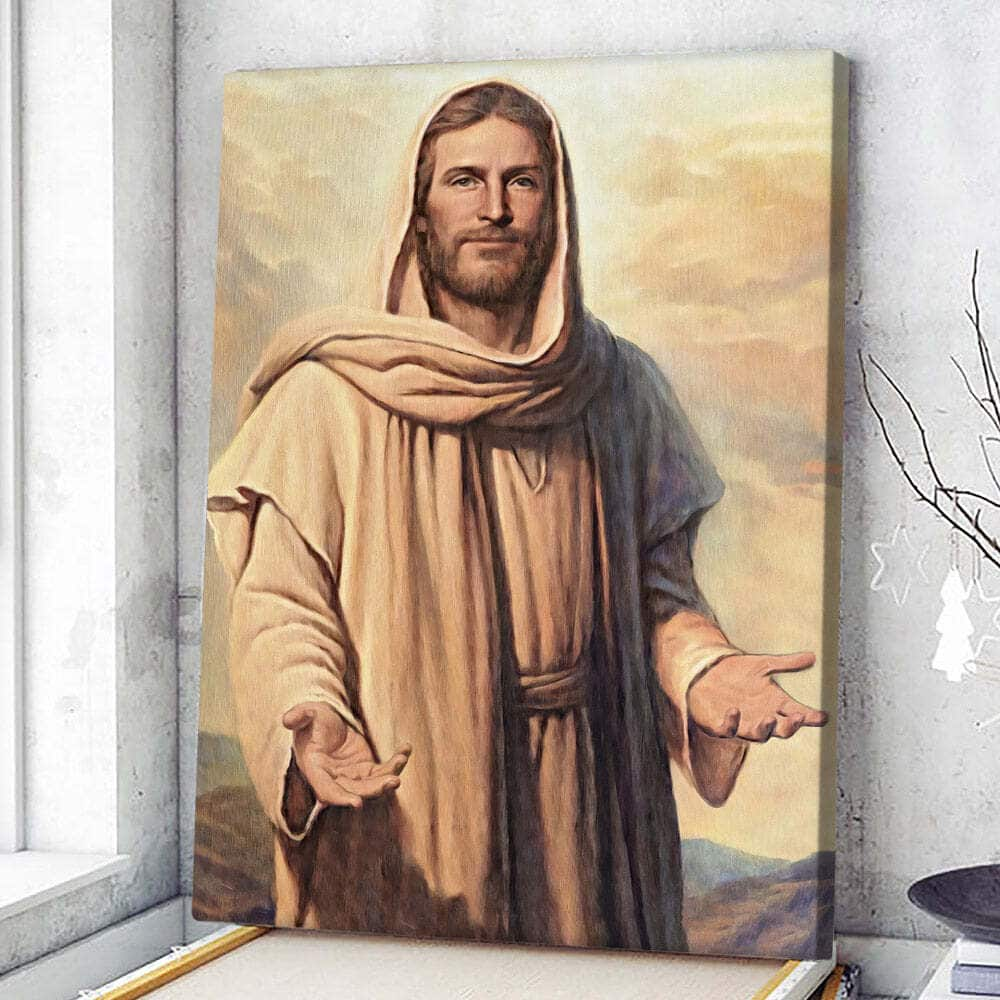 Christian Canvas Print Focus Of Our Lives Christ