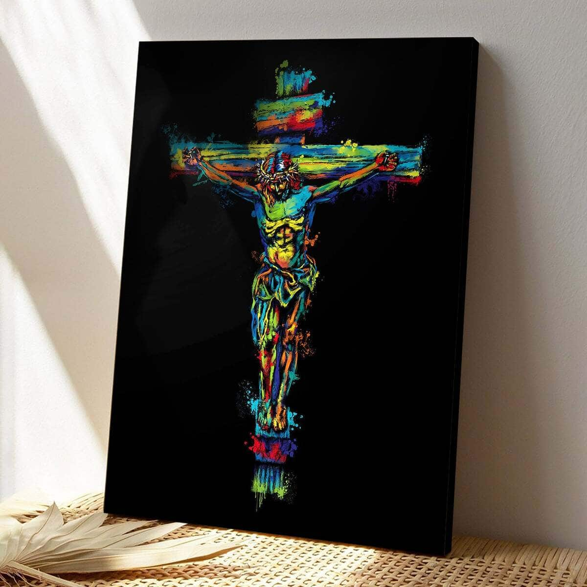 Christian Canvas Print Our Savior Jesus