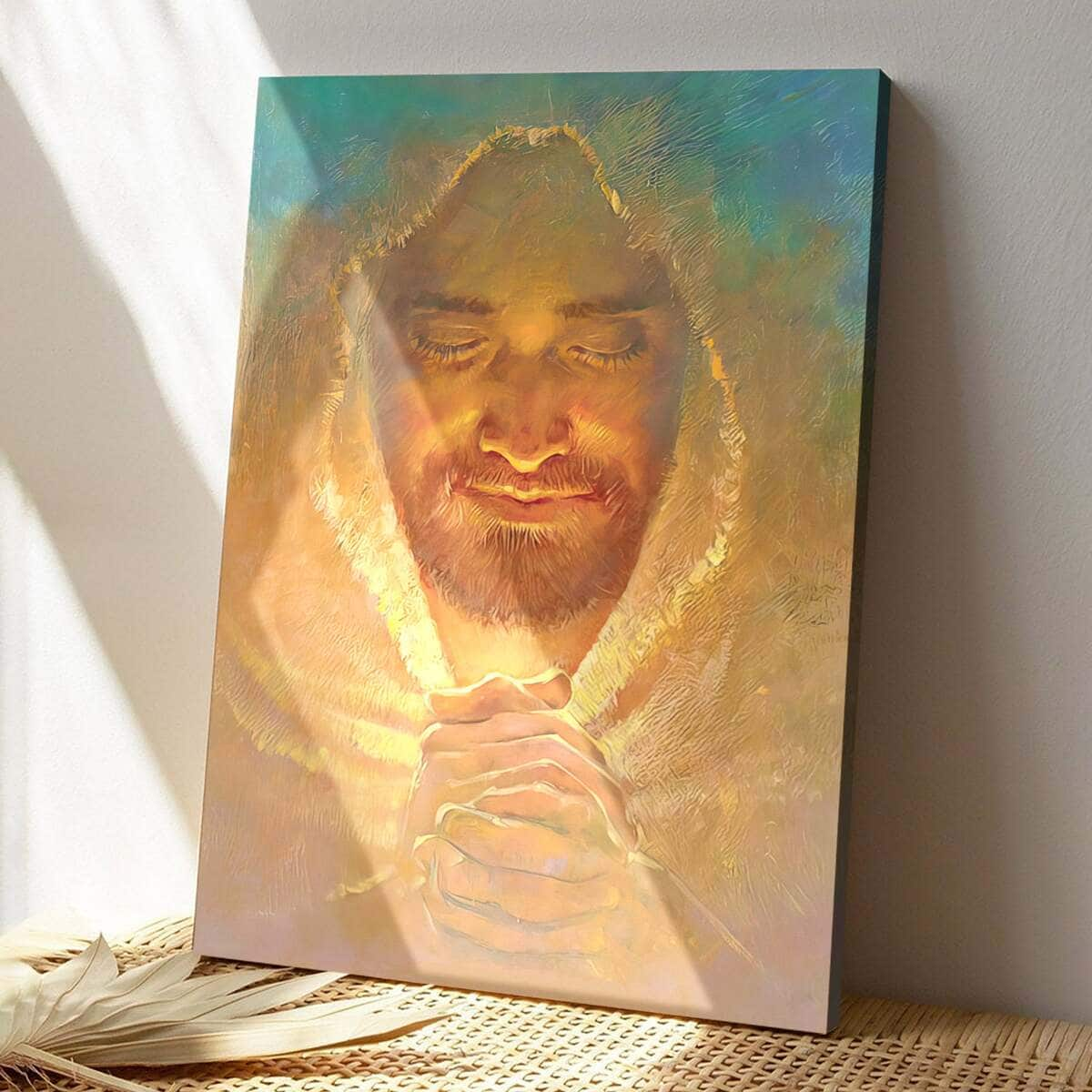 Christian Canvas Print The Peace Of Jesus